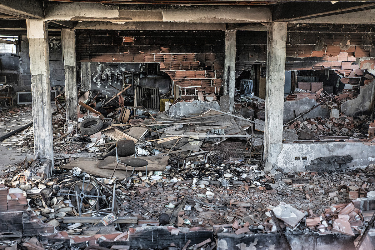 When the Cunsolo clubhouse burned down, players approached it like they do their sport: “You fall down, you get up,” says Mertoli.